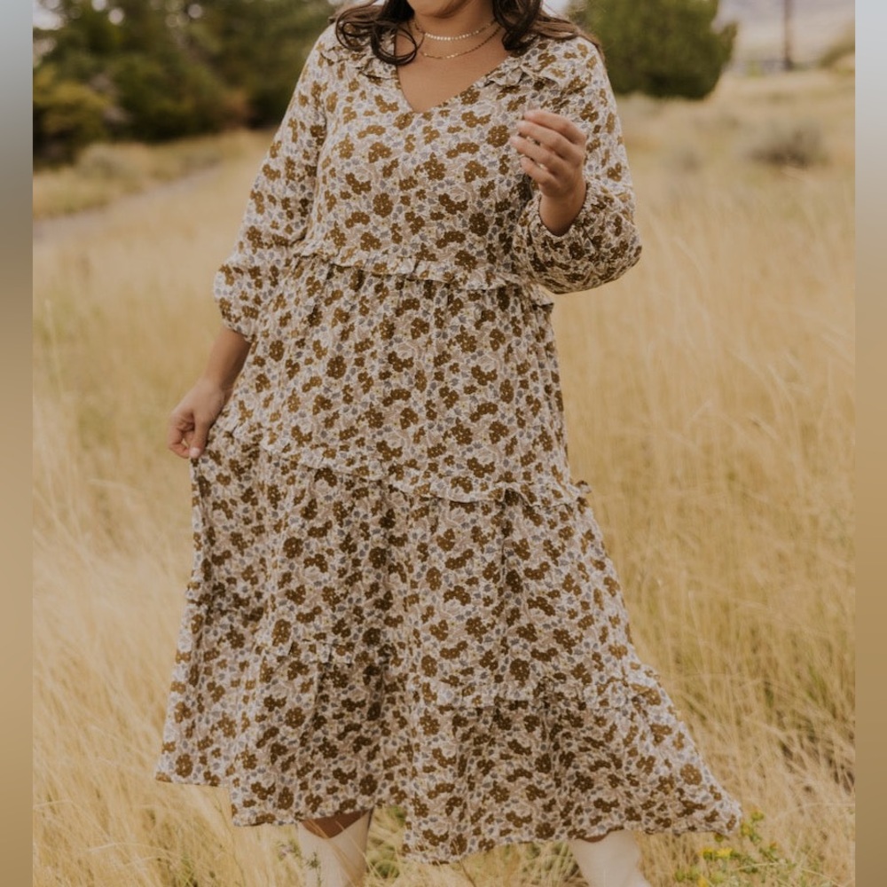 Rylee+cru midi dress